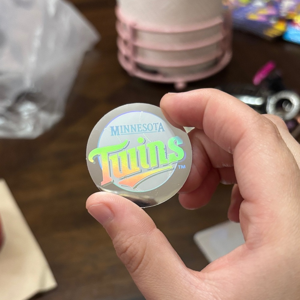 Minnesota Twins Holographic Sticker
